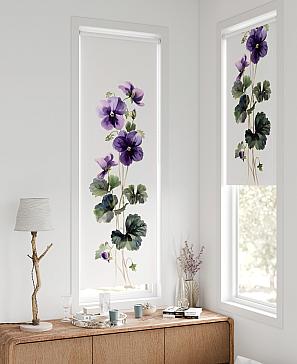 Рулонная штора «Флорко - 90  - ширина 57 см» | фото 2