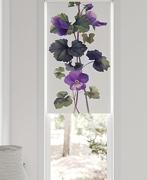 Рулонные шторы «Флорко - 91 - ширина 57 см»