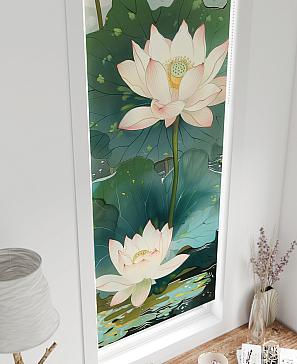 Рулонные шторы «Флорко - 94 - ширина 57 см»