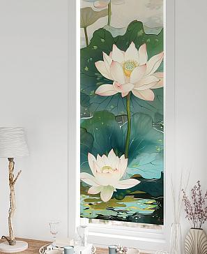 Рулонные шторы «Флорко - 94 - ширина 57 см»