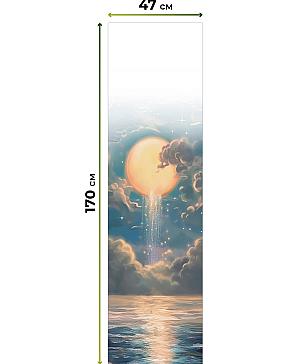 Рулонная штора «Ларфира - 07 - ширина 47 см»