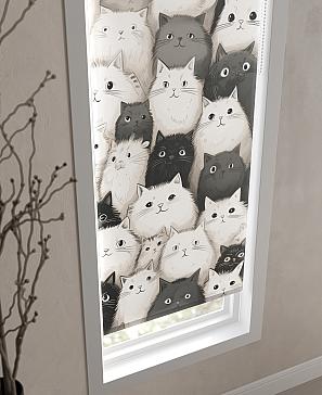 Рулонная штора «Ларфира - 13 - ширина 47 см»