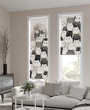 Рулонная штора «Ларфира - 13 - ширина 47 см»