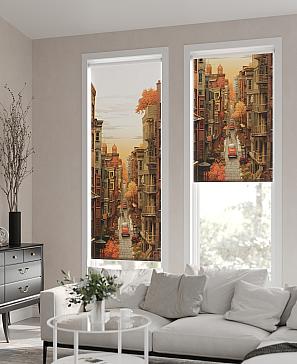 Рулонная штора «Ривалс - 08 - ширина 68 см»