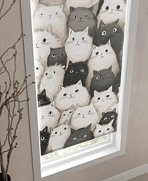 Рулонная штора «Ривалс - 13 - ширина 68 см»