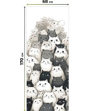 Рулонная штора «Ривалс - 13 - ширина 68 см»