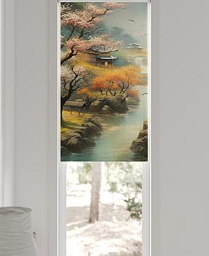 Рулонная штора «Лигрид - 04 - ширина 47 см» | фото 3