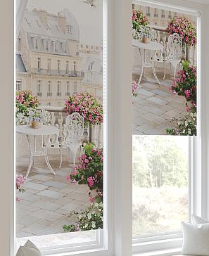 Рулонная штора  «Роксат - 11 - ширина 57 см»