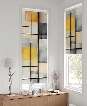 Рулонная штора  «Роксат - 20 - ширина 57 см»