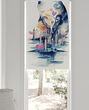 Рулонная штора «Лионда - 01 - ширина 68 см» | фото 3