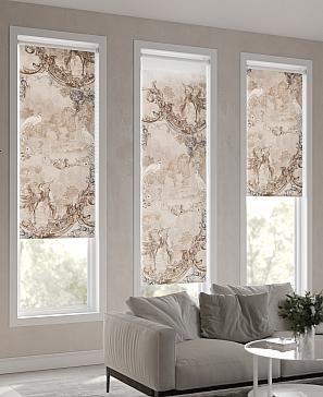 Рулонная штора «Ромирол - 02 - ширина 52 см»