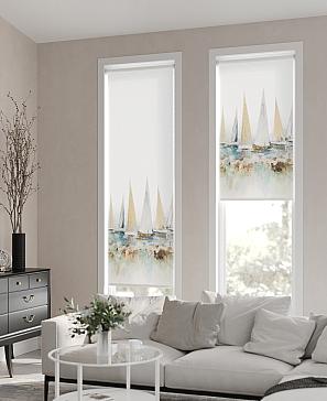 Рулонная штора «Ромирол - 03 - ширина 52 см» | фото 2