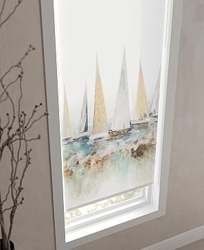 Рулонная штора «Ромирол - 03 - ширина 52 см» | фото 3