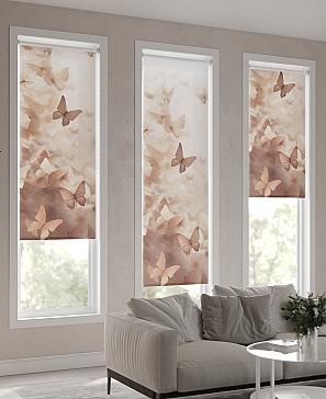 Рулонная штора «Ромирол - 04 - ширина 52 см»