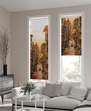 Рулонная штора «Ромирол - 08 - ширина 52 см» | фото 2