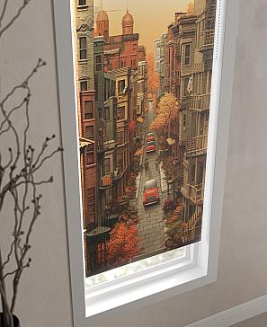 Рулонная штора «Ромирол - 08 - ширина 52 см» | фото 3