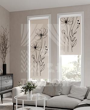 Рулонная штора «Фрезис - 15 - ширина 57 см» | фото 2