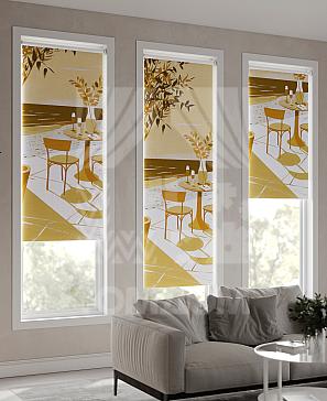 Рулонная штора «Фрезис - 27 - ширина 57 см» | фото 3