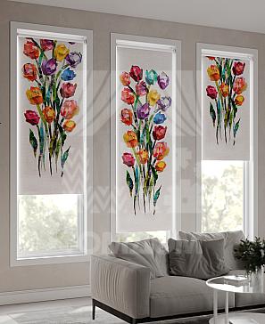 Рулонная штора «Фрезис - 82 - ширина 57 см» | фото 3