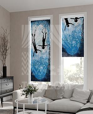 Рулонная штора «Фрезис - 99 - ширина 57 см» | фото 2