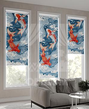 Рулонная штора «Фрезис - 101 - ширина 57 см» | фото 3