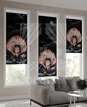 Рулонная штора «Фрезис - 102 - ширина 57 см» | фото 3