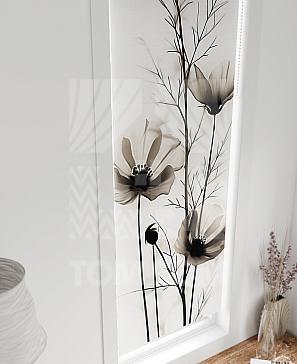 Рулонная штора  «Нистан - 05- ширина 47 см»