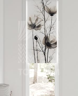 Рулонная штора  «Нистан - 05- ширина 47 см»