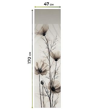 Рулонная штора  «Нистан - 05- ширина 47 см»