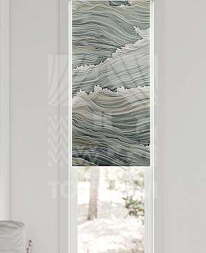 Рулонная штора  «Нистан - 09- ширина 47 см»