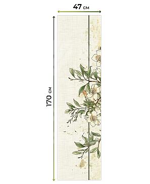 Рулонная штора  «Нистан - 13- ширина 47 см»