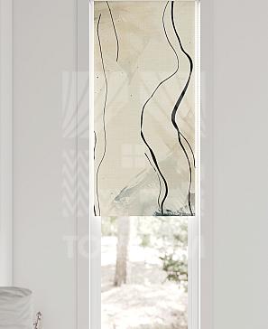 Рулонная штора  «Нистан - 18- ширина 47 см»