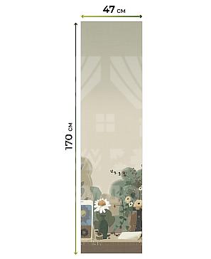 Рулонная штора  «Нистан - 40 - ширина 47 см»