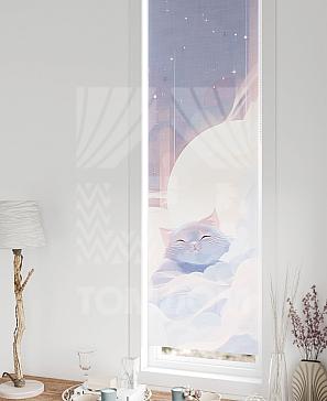 Рулонная штора  «Нистан - 43 - ширина 47 см»