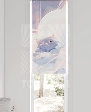 Рулонная штора  «Нистан - 43 - ширина 47 см»