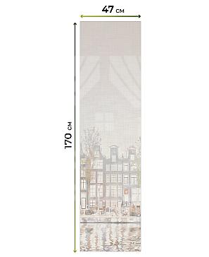 Рулонная штора  «Нистан - 54 - ширина 47 см»