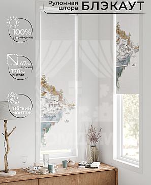 Рулонная штора «Нистан - 60 - ширина 47 см» | фото