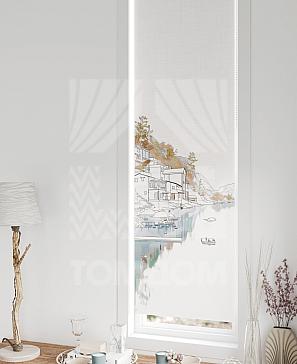 Рулонная штора  «Нистан - 60 - ширина 47 см»