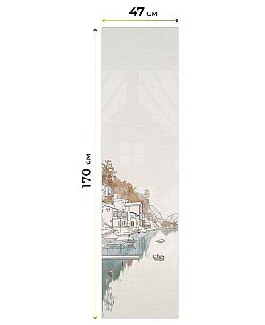 Рулонная штора  «Нистан - 60 - ширина 47 см»