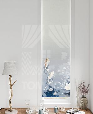 Рулонная штора «Нистан - 67 - ширина 47 см» | фото 3