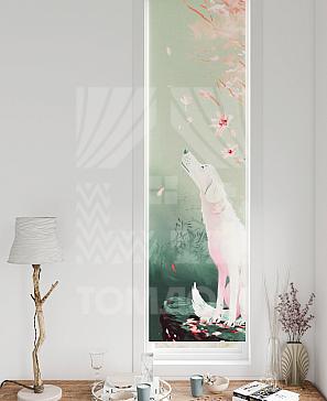 Рулонная штора «Нистан - 74 - ширина 47 см» | фото 3