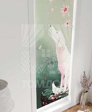 Рулонная штора  «Нистан - 74 - ширина 47 см»