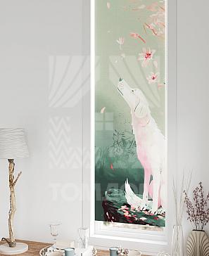 Рулонная штора  «Нистан - 74 - ширина 47 см»