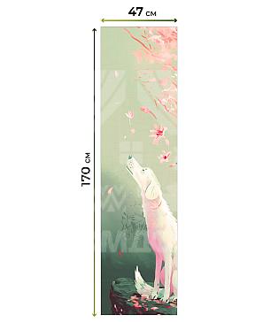 Рулонная штора  «Нистан - 74 - ширина 47 см»