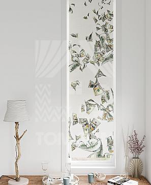 Рулонная штора «Нистан - 83 - ширина 47 см» | фото 3