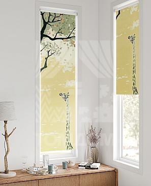 Рулонная штора «Нистан - 86 - ширина 47 см» | фото 2