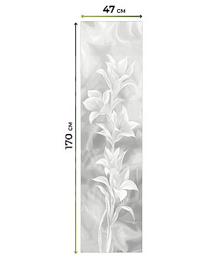 Рулонная штора  «Нистан - 95 - ширина 47 см»