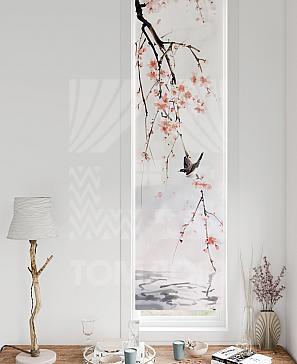 Рулонная штора «Нистан - 96 - ширина 47 см» | фото 3