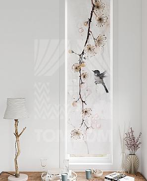 Рулонная штора «Нистан - 98 - ширина 47 см» | фото 3