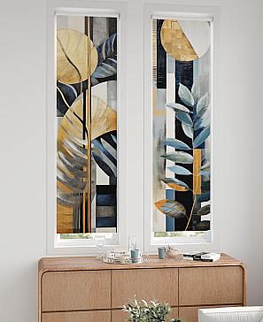 Комплект рулонных штор «Ломкрен - 34 - ширина 47 см» | фото 2